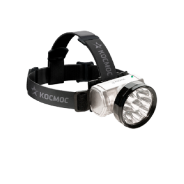 Фонарь налобный аккумул.Космос Н10 3Вт 600мАч