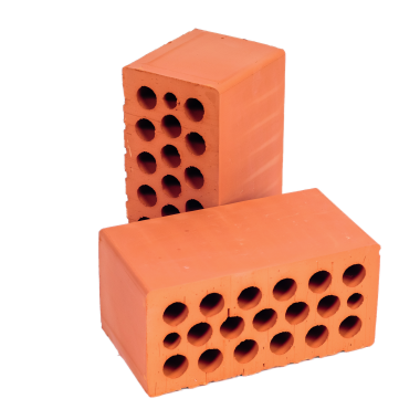 Камень керамический Красный 250*120*140 мм, произв. Меакир (196 шт/1000 кг/поддон)