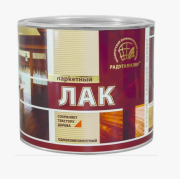 Лак паркетный глянцевый бесцветный АУ-271 РАДУГА 6кг