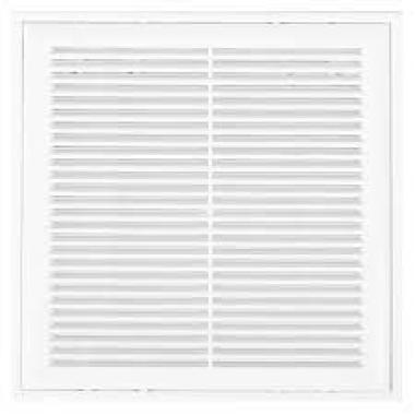 Решетка вентиляционная 150*190мм разъемная пластмассовая Белая