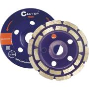 Диск алмазный шлифовальный, двойной сегмент cutop, 125 x 5.0 x 8.0 x 22.2 мм