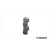 Угол наружный FineBer Камень природный, кварцевый 455х137х137мм (10шт/уп)