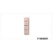 Угол наружный FineBer Камень, бежевый 470х115х115 мм (10шт/уп)