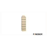 Угол наружный FineBer Кирпич Клинкерный, желтый 485х119х119 мм (10шт/уп)