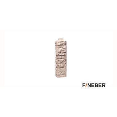 Угол наружный FineBer Скала, бежевый 471х115х155 мм (10шт/уп)