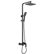 Душевая система 3-х функц. со смесителем ST100В черная