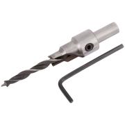 Сверло с зенкером для мебельных стяжек 5 мм/зенкер 9,5 мм (для стяжки 7х50)