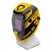 Щиток защитный лицевой (маска сварщика) F10, см. окно 100х96, Real Color, DIN 4-8/9-13 Denzel