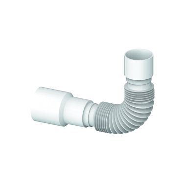 Гофра 1 40/50*400мм с гайкой UNIKORN