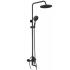 Душевая система 3-функц.со смесителем черная (в компл.шланг и душ.лейка) G690271 GOTA ROCIO
