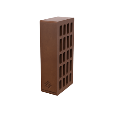 Кирпич Керамический одинарный лицевой пустотелый Мокко, произ. ПКК на Закаменной, (264 шт/0,62 т/поддон)