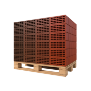 Кирпич Керамический одинарный лицевой пустотелый Баварская кладка/сборка, произ. ПКК на Закаменной, (264 шт/0,62 т/поддон)