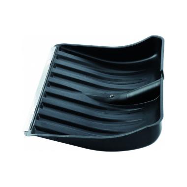 Лопата для уборки снега пластиковая, 510 х 415 мм, без черенка,Тулейка D 32. Россия, Сибртех