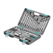 Набор инструментов 1/2, 1/4, CrV  88 предметов Stels