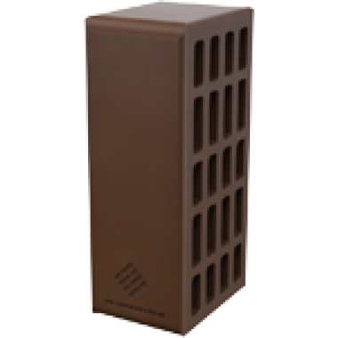 Кирпич керамический пустотелый рядовой утолщенный КлШ, произ. ПКК на Закаменной (192шт./0,62т/поддон)