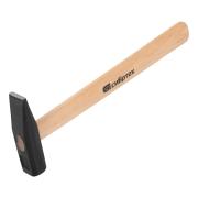 Молоток слесарный 500 г, квадратный боек, деревянная рукоятка Сибртех