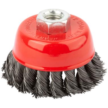 Щетка для УШМ, гайка М14, стальная витая проволока 150 мм ФИТ