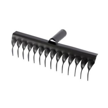 Грабли стальные, 300 мм, 14 витых зубьев, без черенка, Россия, Сибртех 61756