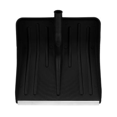 Лопата для уборки снега  420х425мм без черенка, пластиковая, тулейка D32мм, Сибртех