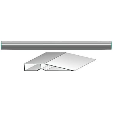 Правило алюминиевое 2,0 м "Трапеция", 1 ребро жесткости, Профи, FIT Россия