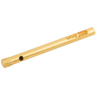 Коронка кольцевая 6х65 мм по керамограниту, камню, кафелю и стеклу алмазная, вакуумное спекание