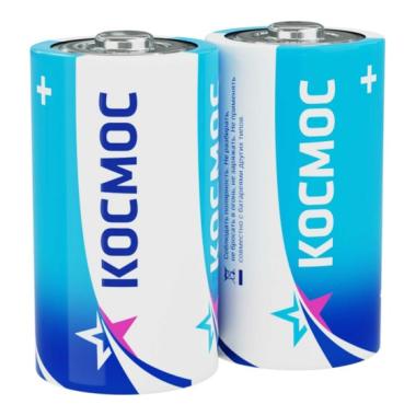 Батарейка R20 Космос без блистера 2S (2шт/уп) /ЦЕНА за1шт