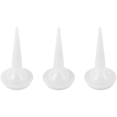 Сопла пластиковые сменные для Пистолетов для герметика закрытого типа, набор 3 шт, ФИТ