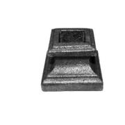 Ковка Вставка в балясину, 28х37мм, на кв.12х12мм(14х14мм). 1376.12