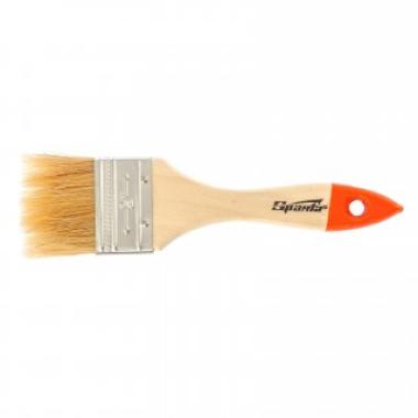 Кисть плоская Slimline 2" (50 мм), натуральная щетина, деревянная ручка Sparta