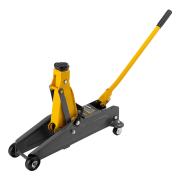 Домкрат гидравлический подкатной, 2 т, 135-385 мм Denzel