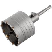 Коронка кольцевая по бетону, хвостовик 110 мм в сборе, 80 мм ФИТ