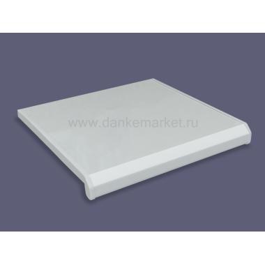 Подоконник Danke Белый глянцевый Komfort 600 мм