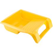 Ванночка (кювета) малярная, 395х346 мм (желтая), с педалью для фиксации для фиксации, FIT