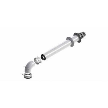 Труба коаксиальная (комплект) 60/100 длина 750мм BCSA COAXIAL, для Navien