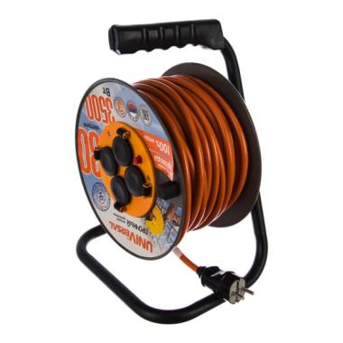 Удлинитель-катушка 4гн.30м с/з ПВС 3500Вт 3х2,5мм2 IP 44 Универсал