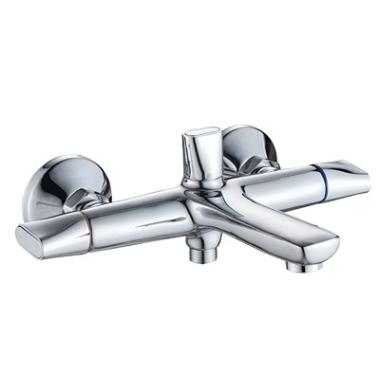 Смеситель для ванны с 2-мя рукоятками, с коротким литым изливом G074210 Palma GOTA ROCIO