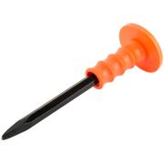 Зубило пикообразное с пластиковым протектором 250х14 мм КУРС