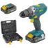 Дрель-Шуруповерт акк. 20 В; 0-400/1400 об/мин; 40 Нм; 2 (li-ion) 2,0 Ач; 1,25 ч.; рез. накл.; кейс ФИТ