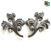 Ковка Лист стальной, штампованный, 162х130х2мм. 1300.03