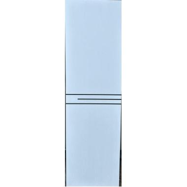 Дверь межкомнатная царговая Модель Л3 Санторини 700 черная кромка "Терри" г.Вологда