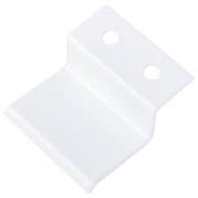 Крепление москитной сетки, пластиковое Белое ВЕРХ