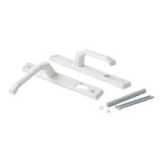 Нажимной гарнитур для ПВХ дверей 85/24 Белый