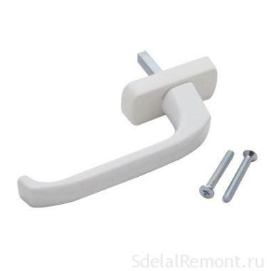 Ручка оконная 35мм 8-и позиц. Белая