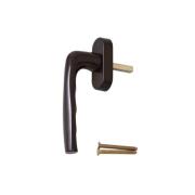 Ручка оконная 35мм 8-и позиц. Макбет Коричневая