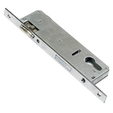 Замок врезной для пласт. дверей ригель-ролик 35мм, 92мм штульп 16мм