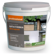 Шпатлевка акриловая фасадная PS602 ( 1.5кг) ТМ "Professional"
