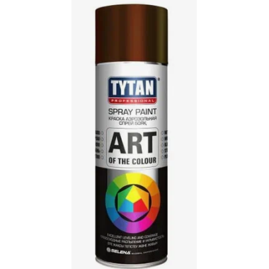 Краска аэрозольная  коричневая RAL8017 TYTAN Professional 400мл