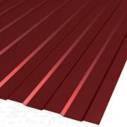 Профнастил Н-8, Красное вино (RAL 3005),толщина 0,4мм, длина 2,0м
