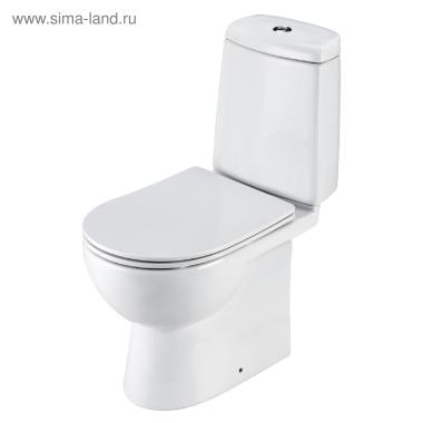 Унитаз-компакт стандарт Остин 2РА ДС SC тонкое Сантек