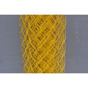 Сетка садовая с ПНД, Желтая, 2,4 мм, 1,5*10 яч.50*50 по ТУ